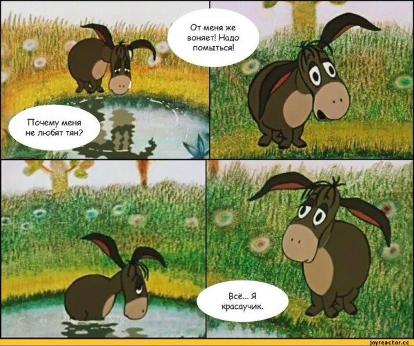 Ослик ИА злой