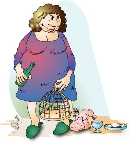 Карикатуры про ангелов