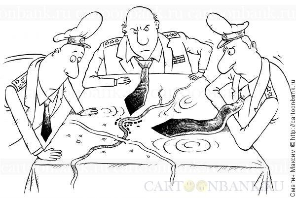 Карикатура на войну в Украине