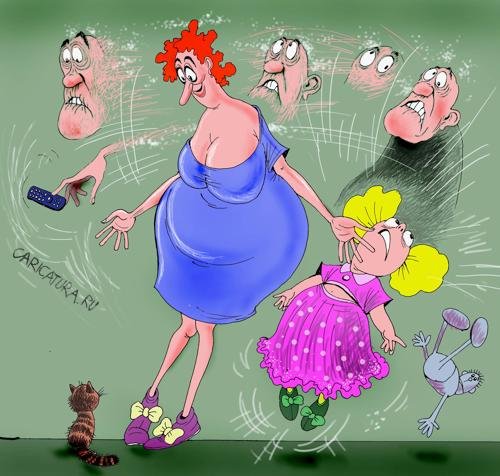 Карикатуры на женщин