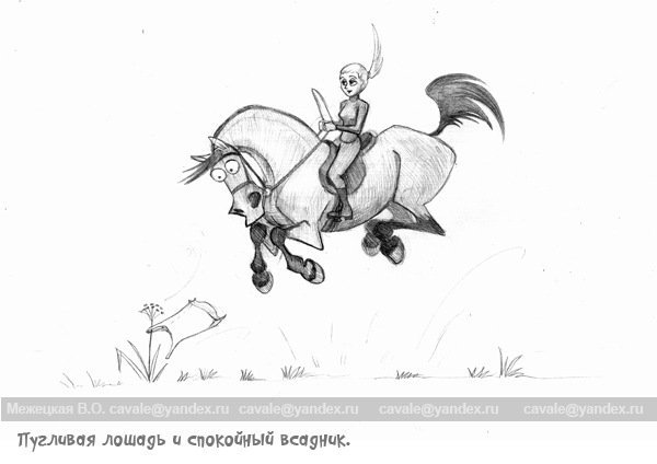 Конный спорт карикатуры