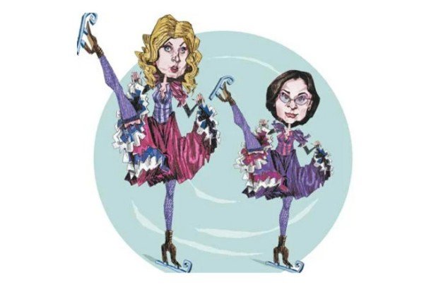 Карикатура на Голикову