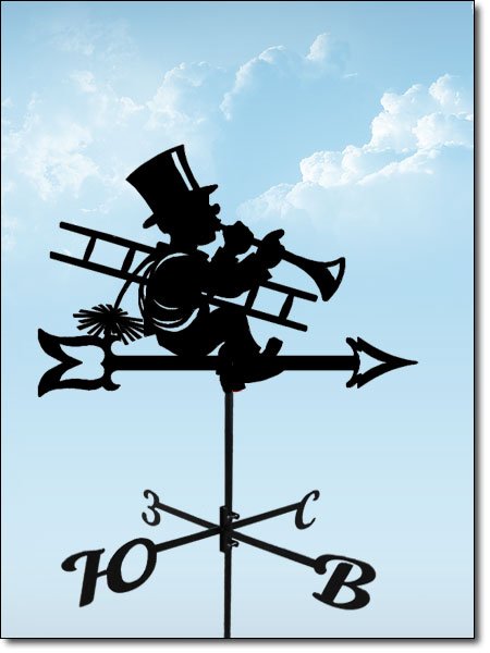 Флюгер ведьма 250мм сталь 1,5мм к917