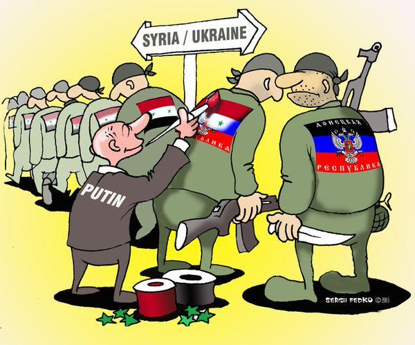 Карикатуры на современную Россию