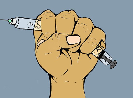 Наркомания анимация