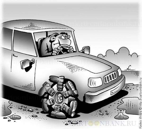 Бездорожье карикатура