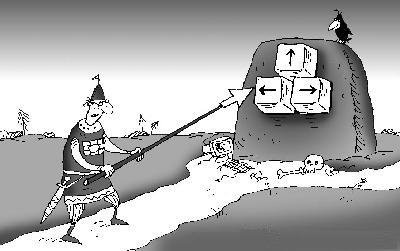 Витязь на распутье карикатура