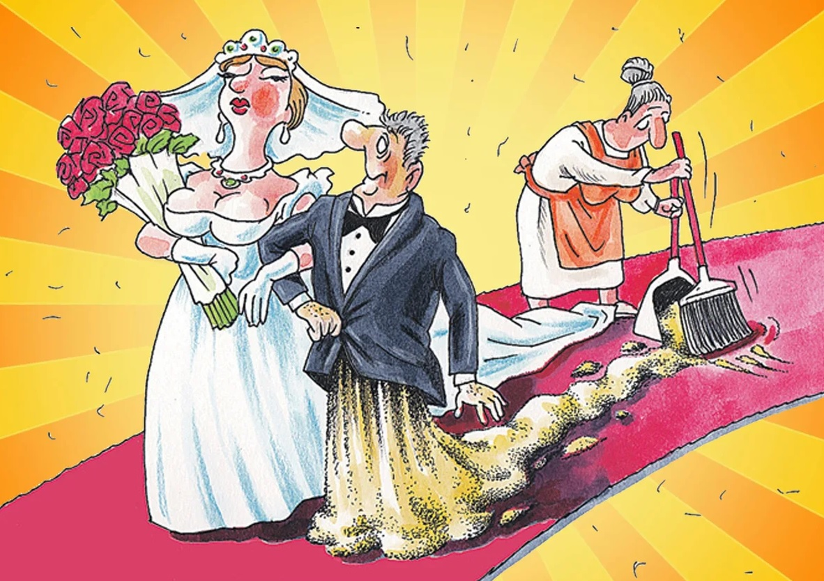 Свадьба карикатура. Свадебные карикатуры прикольные. Карикатуры про женитьбу. Карикатуры с юбилеем свадьбы.
