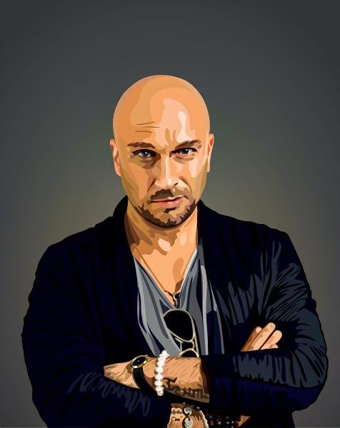 Шаржи на Олега Басилашвили