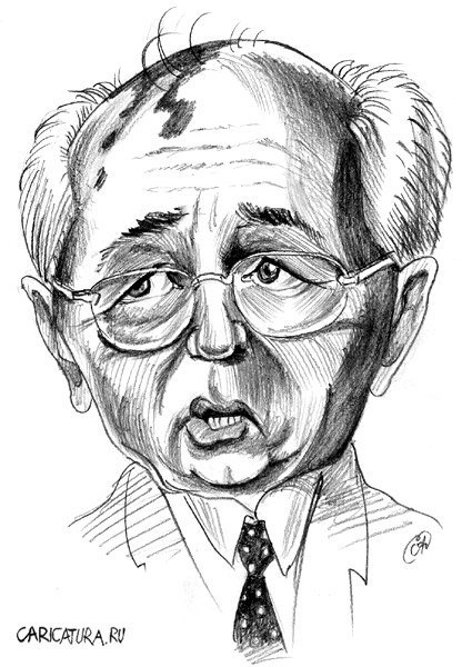 Карикатуры эпохи перестройки