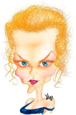 Шаржи на Николь Кидман