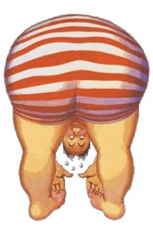 Прикольные рисунки с ягодицами