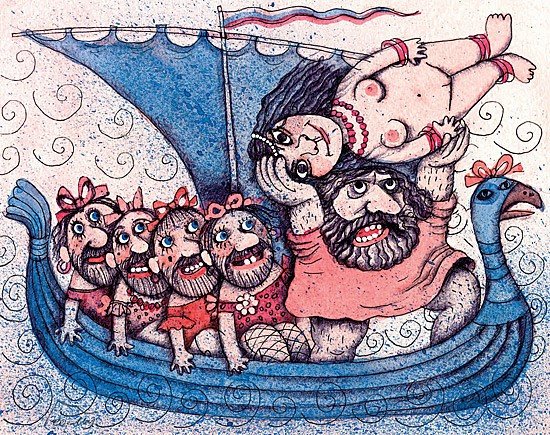 Степан Разин нас на бабу променял