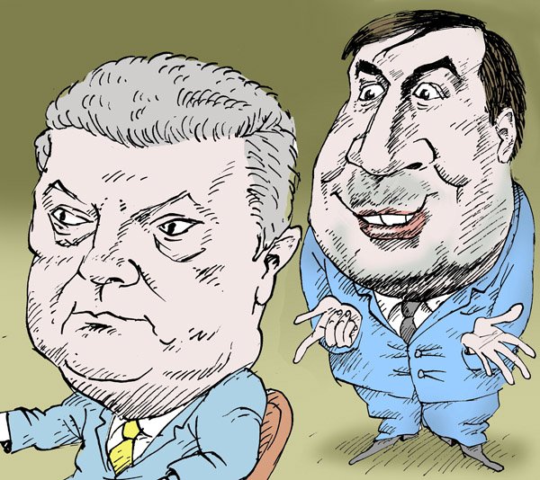 Шаржи на политиков Украины