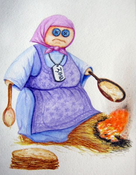 Масленица карикатура