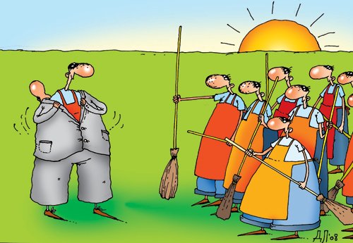 Субботник карикатура