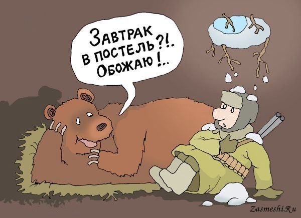 Анекдот про медведя
