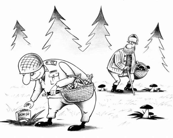 Карикатуры на морскую тему