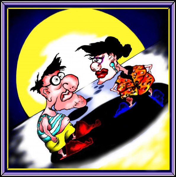 Муж и жена сатана