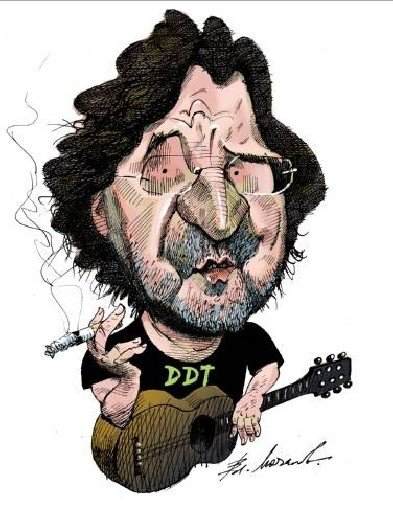 Шевчук ДДТ шарж