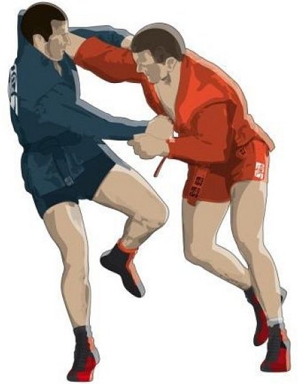 Самбист рисунок