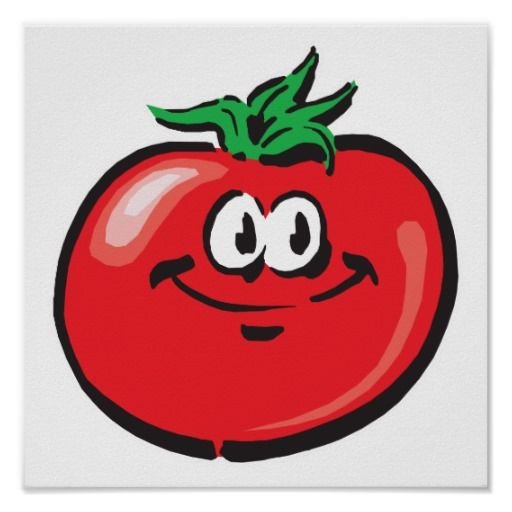 Смеющийся помидор