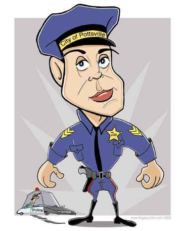 Милиционер карикатура