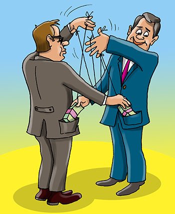 Рука карикатура