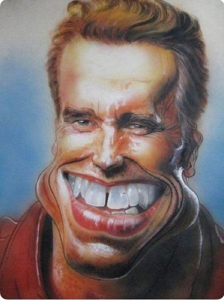 Арнольд Шварценеггер с сигарой