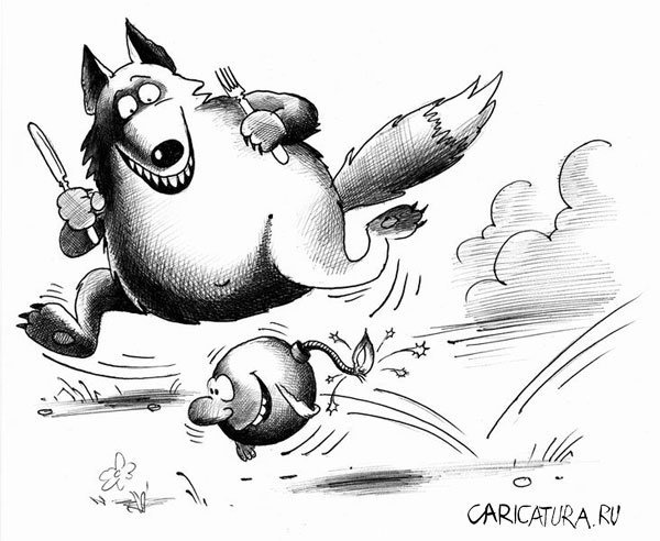 Карикатуры на сказки