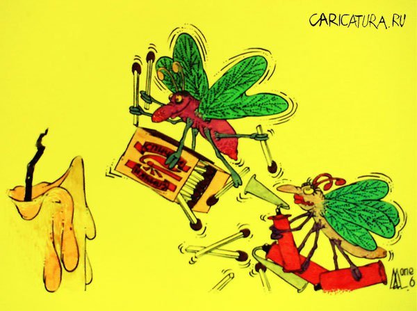 Ночная бабочка карикатуры