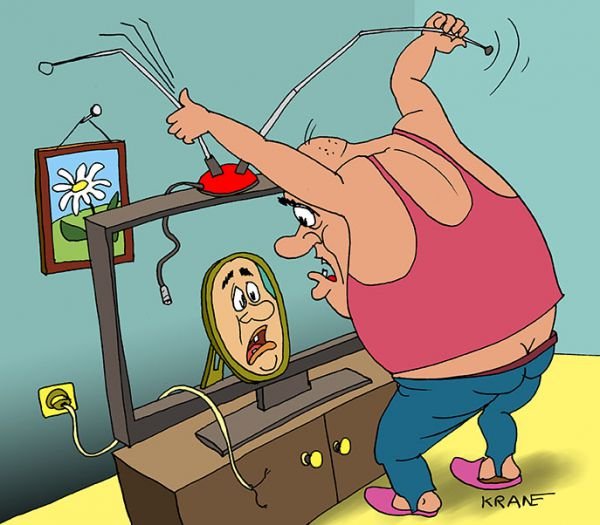 Антенна карикатура