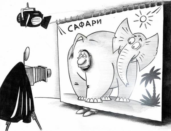Запись дубля карикатура