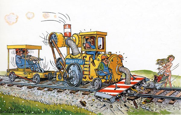 Ну погоди волк на комбайне