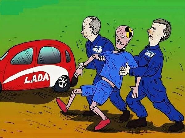 АВТОВАЗ карикатура