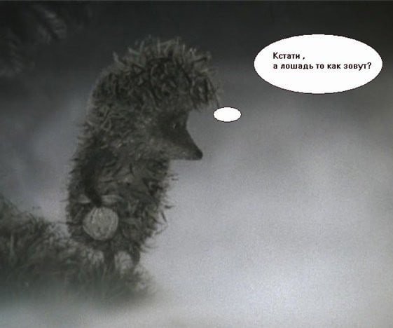 Лошадка Ежик в тумане