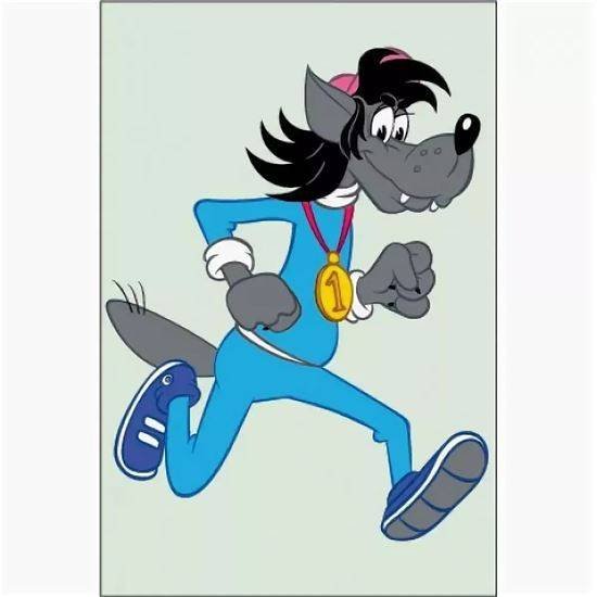 Прикольный волк из нуипогодм