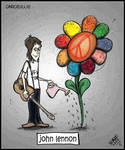 Джон Леннон портрет