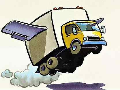 Грузовик карикатура