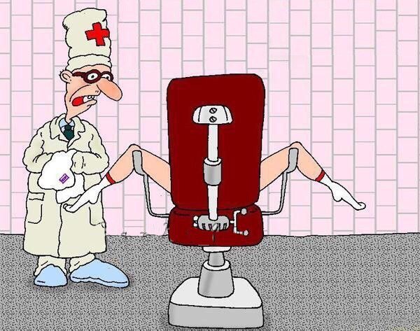 Гинеколог карикатура