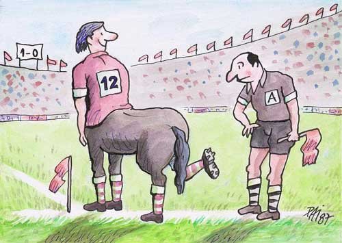 Скелет кентавра в музее Бриджпорте