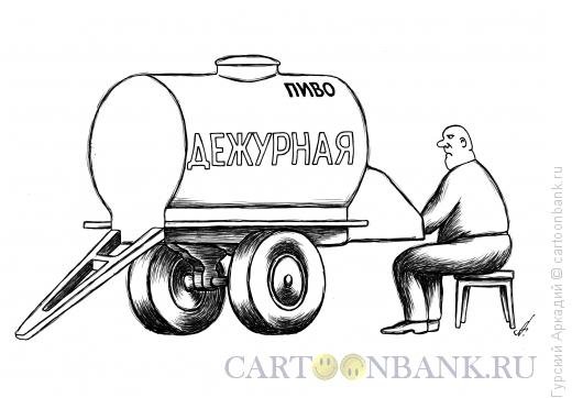 Бочонок пива карикатура