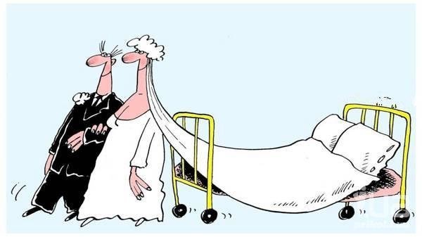 Свадьба карикатура