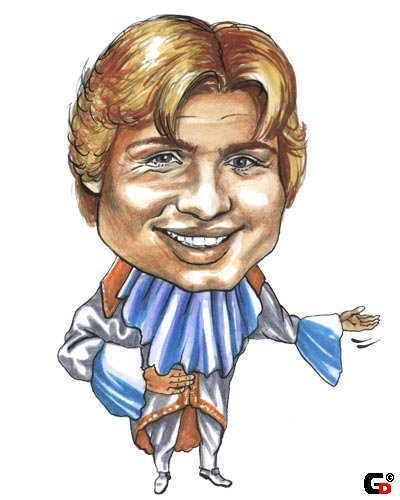 Шаржи на Николая Баскова