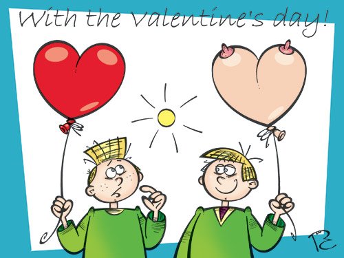 День Святого Валентина юмор