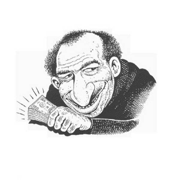 Еврей потирает