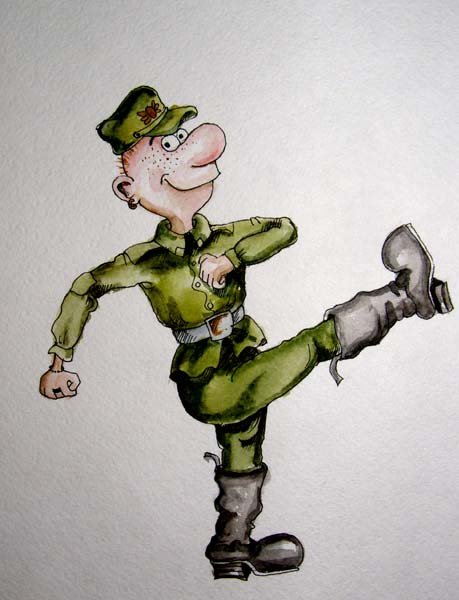 Военные карикатуры