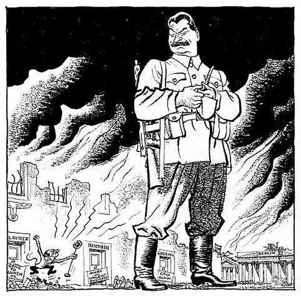 Карикатуры второй мировой войны