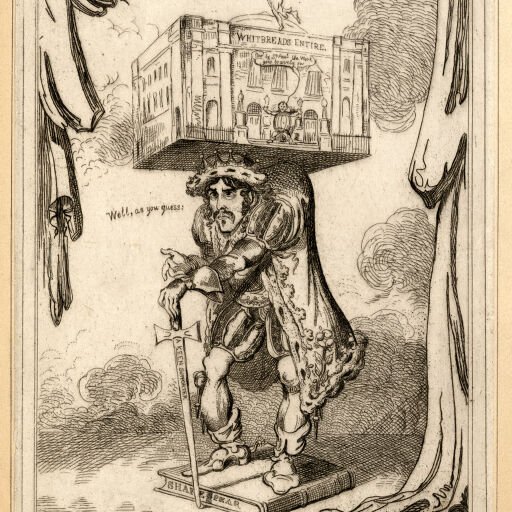 Лубок Петр 1 бреет бороды