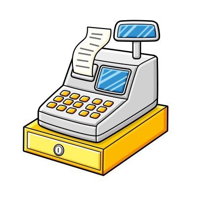 Касса нарисованная